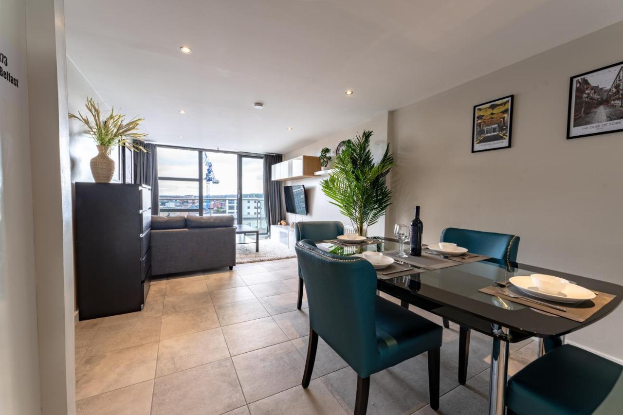 Belfast Quarters: 10Th Floor Gem Apartment Bagian luar foto