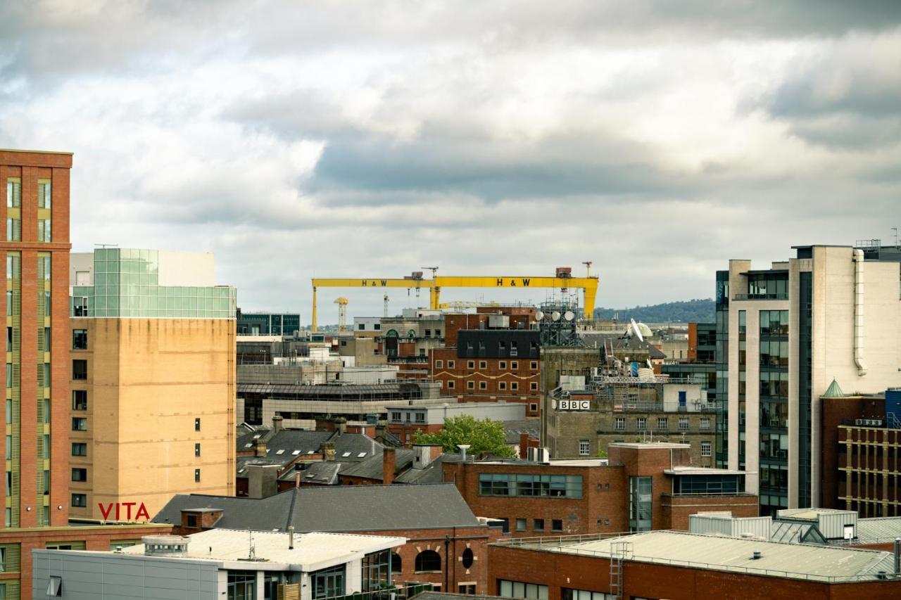 Belfast Quarters: 10Th Floor Gem Apartment Bagian luar foto